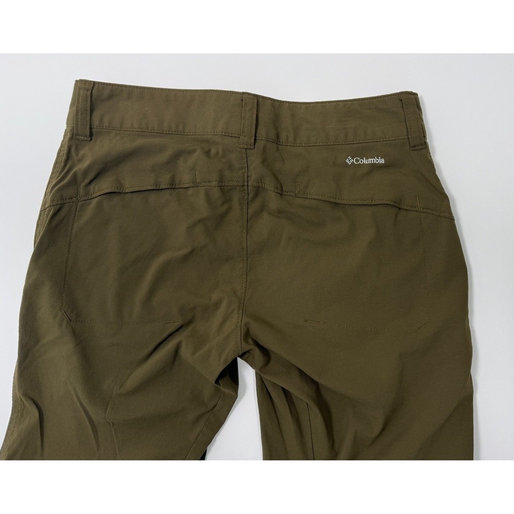 Columbia Omni-Shield Womens 2 Regular Convertible Pants Olive Zip Off Hiking Out - Picture 11 of 16